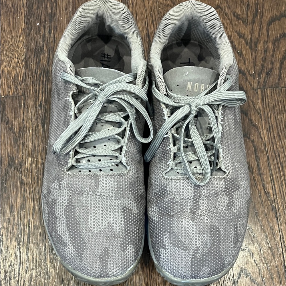 NOBULL Men's Camouflage Gray Athletic Shoes